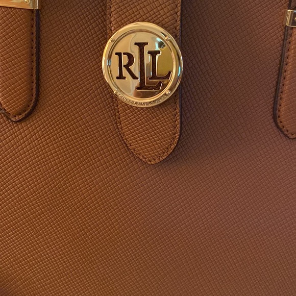 Womens Lauren Ralph Lauren Handbag/Briefcase Tan - Picture 2 of 15